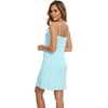 image:imageWiWi Slip Dress for Women Sleeveless Nightgowns Sexy Chemise Nightgown Full Slips Babydoll Viscose from Bamboo SXXLAaqua