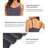 image:imageWiWi Slip Dress for Women Sleeveless Nightgowns Sexy Chemise Nightgown Full Slips Babydoll Viscose from Bamboo SXXLAdark Grey