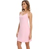 image:imageWiWi Slip Dress for Women Sleeveless Nightgowns Sexy Chemise Nightgown Full Slips Babydoll Viscose from Bamboo SXXLApink
