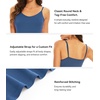 image:imageWiWi Slip Dress for Women Sleeveless Nightgowns Sexy Chemise Nightgown Full Slips Babydoll Viscose from Bamboo SXXLAprussian Blue