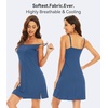image:imageWiWi Slip Dress for Women Sleeveless Nightgowns Sexy Chemise Nightgown Full Slips Babydoll Viscose from Bamboo SXXLAprussian Blue