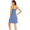 image:imageWiWi Slip Dress for Women Sleeveless Nightgowns Sexy Chemise Nightgown Full Slips Babydoll Viscose from Bamboo SXXLAsky Blue
