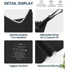 image:imageWiWi Slip Dress for Women Sleeveless Nightgowns Sexy Chemise Nightgown Full Slips Babydoll Viscose from Bamboo SXXLDblack
