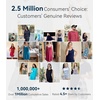 image:imageWiWi Slip Dress for Women Sleeveless Nightgowns Sexy Chemise Nightgown Full Slips Babydoll Viscose from Bamboo SXXLDlight Heather Grey