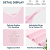 image:imageWiWi Slip Dress for Women Sleeveless Nightgowns Sexy Chemise Nightgown Full Slips Babydoll Viscose from Bamboo SXXLDpink