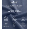 image:imageWiWi Super Soft Cooling Mens Tracksuit Set Breathable 2 Piece Jogger Outfit Modal Cotton Pullover Jogging Sweatsuits SXXLAindigo Grey
