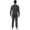 image:imageWiWi Super Soft Cooling Mens Tracksuit Set Breathable 2 Piece Jogger Outfit Modal Cotton Pullover Jogging Sweatsuits SXXLBcharcoal