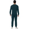 image:imageWiWi Super Soft Cooling Mens Tracksuit Set Breathable 2 Piece Jogger Outfit Modal Cotton Pullover Jogging Sweatsuits SXXLBdeep Teal