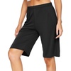 image:imageWiWi Viscose from Bamboo Soft Sleep Shorts for Women Pajama Bottoms Lounge Plus Size Lightweight Short Pants S3XBlack
