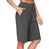 image:imageWiWi Viscose from Bamboo Soft Sleep Shorts for Women Pajama Bottoms Lounge Plus Size Lightweight Short Pants S3XCharcoal Heather
