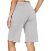 image:imageWiWi Viscose from Bamboo Soft Sleep Shorts for Women Pajama Bottoms Lounge Plus Size Lightweight Short Pants S3XLight Grey