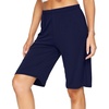 image:imageWiWi Viscose from Bamboo Soft Sleep Shorts for Women Pajama Bottoms Lounge Plus Size Lightweight Short Pants S3XNavy