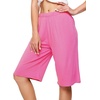 image:imageWiWi Viscose from Bamboo Soft Sleep Shorts for Women Pajama Bottoms Lounge Plus Size Lightweight Short Pants S3XRaspberry Pink
