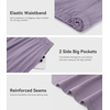 image:imageWiWi Viscose from Bamboo Soft Sleep Shorts for Women Pajama Bottoms Lounge Plus Size Lightweight Short Pants S3XViolet