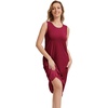 image:imageWiWi Viscose from Bamboo Tank Nightgown for Women Super Soft Summer Sleeveless Cooling Sleep Shirts SXXLBwine
