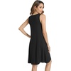 image:imageWiWi Viscose from Bamboo Tank Nightgown for Women Super Soft Summer Sleeveless Cooling Sleep Shirts SXXLCblack