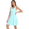 image:imageWiWi Viscose from Bamboo Tank Nightgown for Women Super Soft Summer Sleeveless Cooling Sleep Shirts SXXLDaqua