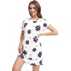 image:imageWiWi Womens Bamboo Viscose Nightgowns Soft Short Sleeve Sleep Shirt Lightweight Cool Nightshirt Pajama Dress SXXLCdaisy