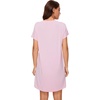 image:imageWiWi Womens Bamboo Viscose Nightgowns Soft Short Sleeve Sleep Shirt Lightweight Cool Nightshirt Pajama Dress SXXLCpink