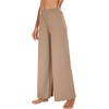 image:imageWiWi Womens Casual Wide Leg Palazzo Pants Comfy Lounge Pajama Bottoms Viscose from Bamboo Yoga Sweatpants SXXLAkhaki