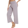 image:imageWiWi Womens Casual Wide Leg Palazzo Pants Comfy Lounge Pajama Bottoms Viscose from Bamboo Yoga Sweatpants SXXLDlavender