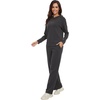 image:imageWiWi Womens Longsleve Set Soft Comfortable amp Breathable Fabric for Ultimate Sleep Experience SXXLAcharcoal
