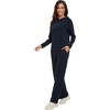 image:imageWiWi Womens Longsleve Set Soft Comfortable amp Breathable Fabric for Ultimate Sleep Experience SXXLAdark Navy