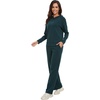 image:imageWiWi Womens Longsleve Set Soft Comfortable amp Breathable Fabric for Ultimate Sleep Experience SXXLAdeep Teal