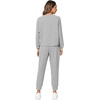 image:imageWiWi Womens Longsleve Set Soft Comfortable amp Breathable Fabric for Ultimate Sleep Experience SXXLBheather Grey