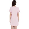 image:imageWiWi Womens Nightgowns Soft Nightgown Sleepwear Summer Viscose from Bamboo Nightshirt Pajama Night Shirts SXXLApink