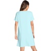 image:imageWiWi Womens Nightgowns Soft Nightgown Sleepwear Summer Viscose from Bamboo Nightshirt Pajama Night Shirts SXXLBaqua