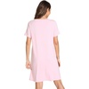 image:imageWiWi Womens Nightgowns Soft Nightgown Sleepwear Summer Viscose from Bamboo Nightshirt Pajama Night Shirts SXXLBpink