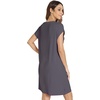 image:imageWiWi Womens Nightgowns Soft Nightgown Sleepwear Summer Viscose from Bamboo Nightshirt Pajama Night Shirts SXXLFdark Grey