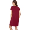 image:imageWiWi Womens Nightgowns Soft Nightgown Sleepwear Summer Viscose from Bamboo Nightshirt Pajama Night Shirts SXXLFwine