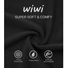 image:imageWiWi Womens Sweatpants Loose Casual Lounge Work Pants Lightweight Yoga Pant with Pockets SXXLAblack