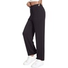 image:imageWiWi Womens Sweatpants Loose Casual Lounge Work Pants Lightweight Yoga Pant with Pockets SXXLAcharcoal