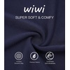 image:imageWiWi Womens Sweatpants Loose Casual Lounge Work Pants Lightweight Yoga Pant with Pockets SXXLAnavy