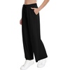 image:imageWiWi Womens Sweatpants Loose Casual Lounge Work Pants Lightweight Yoga Pant with Pockets SXXLBblack