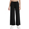 image:imageWiWi Womens Sweatpants Loose Casual Lounge Work Pants Lightweight Yoga Pant with Pockets SXXLBblack