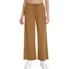 image:imageWiWi Womens Sweatpants Loose Casual Lounge Work Pants Lightweight Yoga Pant with Pockets SXXLBbrown