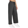image:imageWiWi Womens Sweatpants Loose Casual Lounge Work Pants Lightweight Yoga Pant with Pockets SXXLBcharcoal Heather