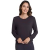 image:imageWiWi Womens TShirt Soft Short Sleeve Pullover Tops Casual Crew Neck Basic Tee T Shirt SXXLStyleb Blue Black