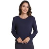 image:imageWiWi Womens TShirt Soft Short Sleeve Pullover Tops Casual Crew Neck Basic Tee T Shirt SXXLStyleb Navy