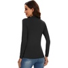 image:imageWiWi Womens TShirt Soft Short Sleeve Pullover Tops Casual Crew Neck Basic Tee T Shirt SXXLStylec Black