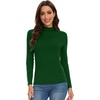 image:imageWiWi Womens TShirt Soft Short Sleeve Pullover Tops Casual Crew Neck Basic Tee T Shirt SXXLStylec Dark Green
