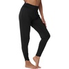 image:imageWiWi Womens Yoga Pants Viscose Bamboo Cooling High Waist Joggers Sweatpants Super Soft Lounge Bottoms with Pockets SXXLBlack