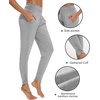 image:imageWiWi Womens Yoga Pants Viscose Bamboo Cooling High Waist Joggers Sweatpants Super Soft Lounge Bottoms with Pockets SXXLHeather Grey