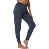 image:imageWiWi Womens Yoga Pants Viscose Bamboo Cooling High Waist Joggers Sweatpants Super Soft Lounge Bottoms with Pockets SXXLMidnight Blue