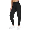 image:imageWiWi Womens Yoga Pants Viscose from Bamboo Stretchy Joggers Pant Comfy Lounge Bottoms Pajama Soft Breathable Cooling SXXLBlack