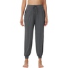 image:imageWiWi Womens Yoga Pants Viscose from Bamboo Stretchy Joggers Pant Comfy Lounge Bottoms Pajama Soft Breathable Cooling SXXLDark Heather Grey